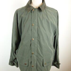 BARBOUR field coat OLIVE BEAUCHAMP SKYFALL xl barn coat corduroy collar